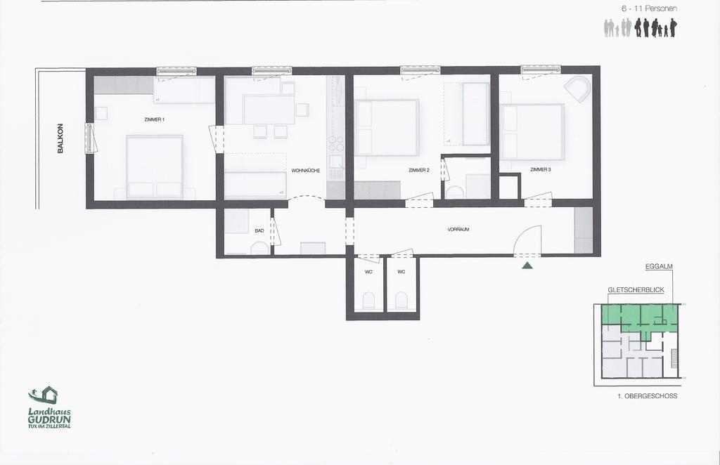 Landhaus Gudrun Tux Room photo